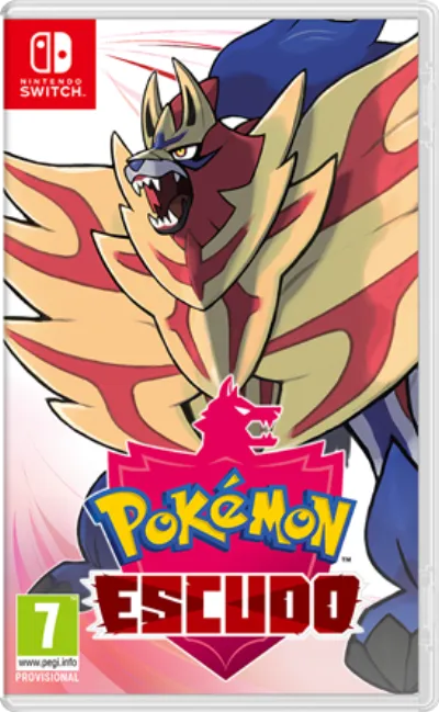Portada de Pokémon Escudo