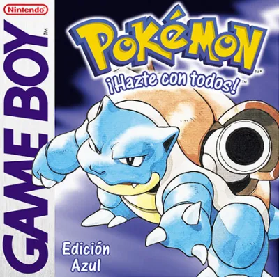 Portada de Pokémon Azul