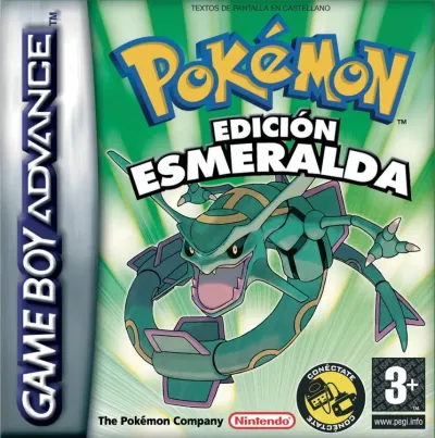 Portada de Pokémon Esmeralda