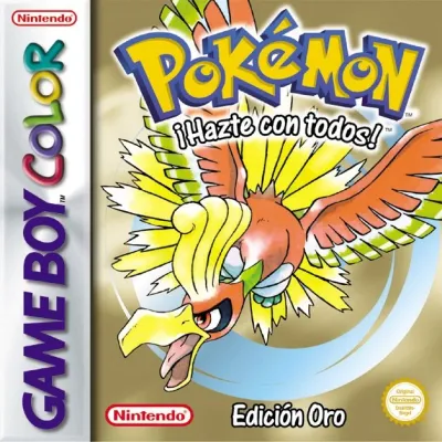 Portada de Pokémon Oro