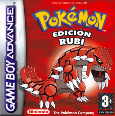 Portada de Pokémon Rubí