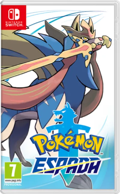 Portada de Pokémon Espada