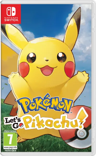 Portada de Pokémon: Let's Go, Pikachu!