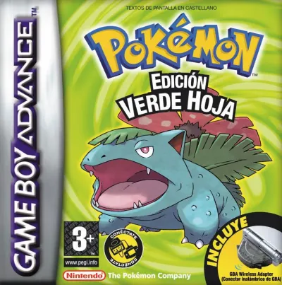 Portada de Pokémon Verde Hoja