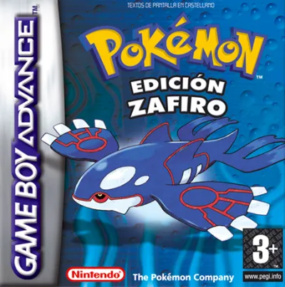 Portada de Pokémon Zafiro