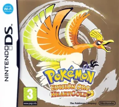 Portada de Pokémon Oro HeartGold
