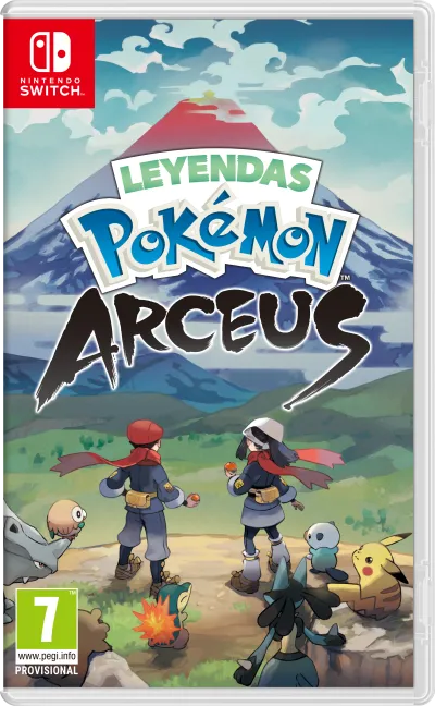 Portada de Leyendas Pokémon: Arceus