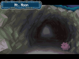 Monte Moon en Pokémon Oro HeartGold y Pokémon Plata SoulSilver