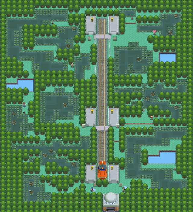 Gran Pantano en Pokémon Platino