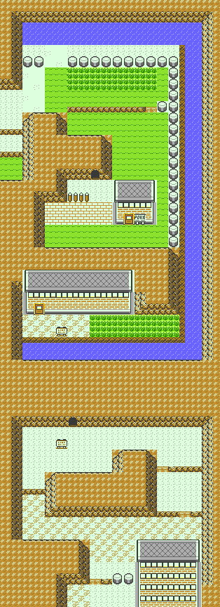 Ruta 10 en Pokémon Oro y Pokémon Plata