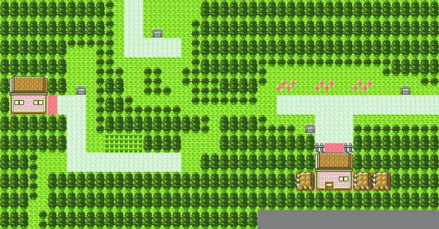 Ruta 36 en Pokémon Cristal
