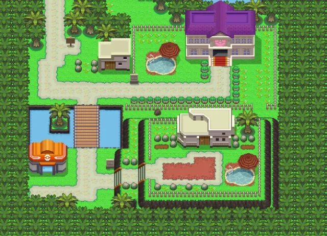 Zona Descanso en Pokémon Platino