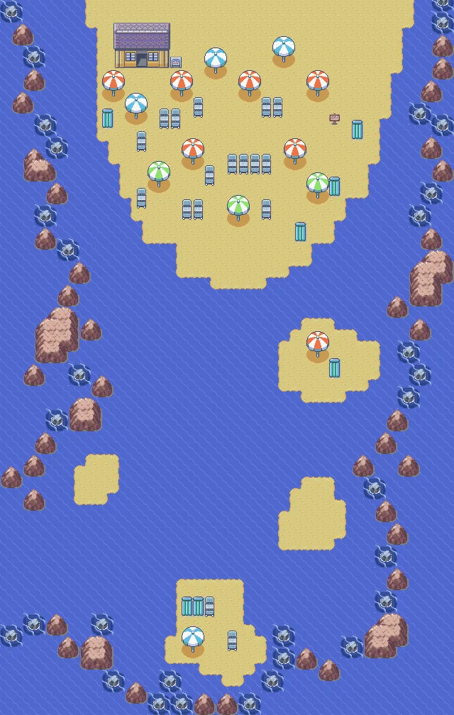 Ruta 109 en Pokémon Rubí y Pokémon Zafiro