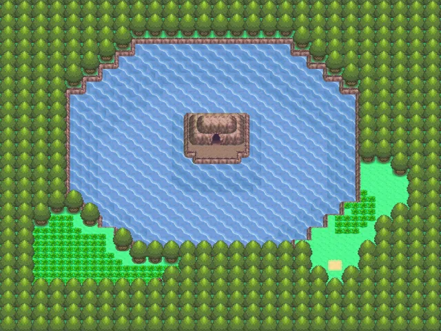 Lago Veraz en Pokémon Diamante y Pokémon Perla