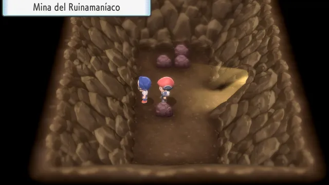 Mina del Ruinamaníaco en Pokémon Diamante Brillante y Pokémon Perla Reluciente