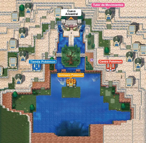 Arrecípolis en Pokémon Rubí Omega y Pokémon Zafiro Alfa