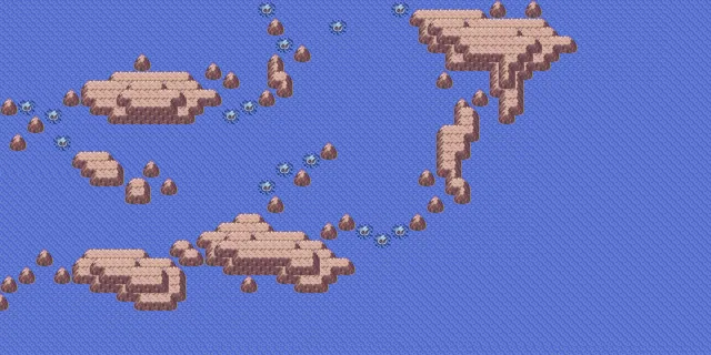 Ruta 129 en Pokémon Esmeralda