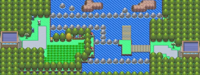 Ruta 218 en Pokémon Diamante y Pokémon Perla