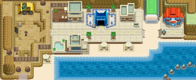 Pueblo Arenisca en Pokémon Negro 2 y Pokémon Blanco 2