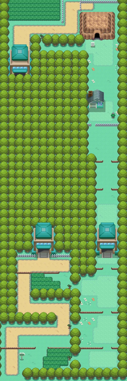 Ruta 2 en Pokémon Oro HeartGold y Pokémon Plata SoulSilver