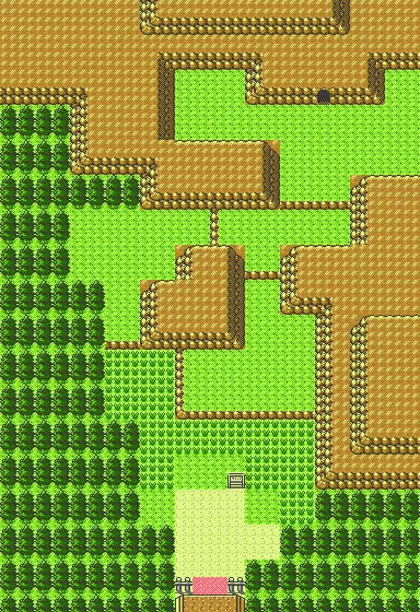 Ruta 46 en Pokémon Cristal