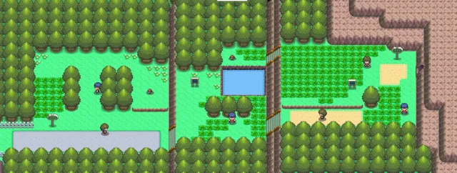 Ruta 203 en Pokémon Diamante y Pokémon Perla