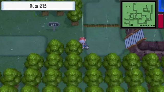 Ruta 215 en Pokémon Diamante Brillante y Pokémon Perla Reluciente