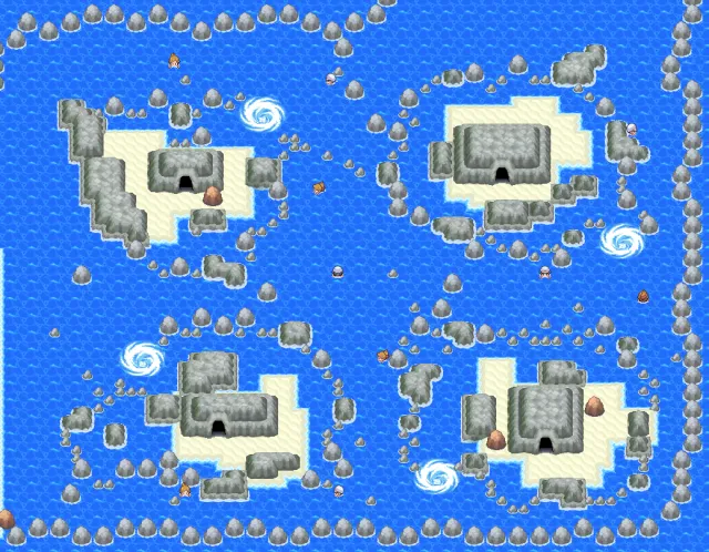 Ruta 41 en Pokémon Oro HeartGold y Pokémon Plata SoulSilver