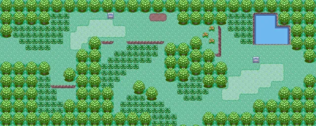 Ruta 102 en Pokémon Esmeralda