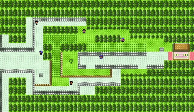 Ruta 38 en Pokémon Oro y Pokémon Plata