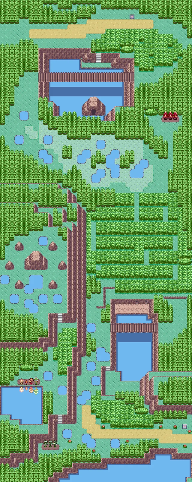 Ruta 120 en Pokémon Rubí y Pokémon Zafiro