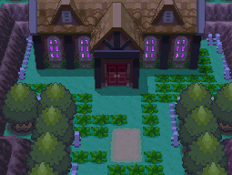 Vieja Mansión en Pokémon Diamante y Pokémon Perla
