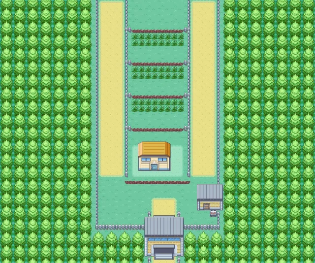 Ruta 5 en Pokémon Rojo Fuego y Pokémon Verde Hoja