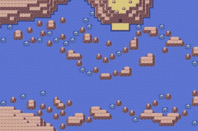 Ruta 131 en Pokémon Rubí y Pokémon Zafiro