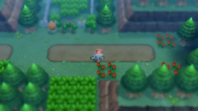 Bosque Vetusto en Pokémon Diamante Brillante y Pokémon Perla Reluciente