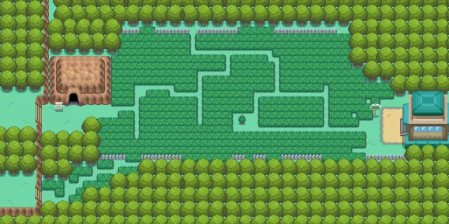 Ruta 11 en Pokémon Oro HeartGold y Pokémon Plata SoulSilver
