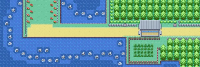Ruta 18 en Pokémon Rojo Fuego y Pokémon Verde Hoja