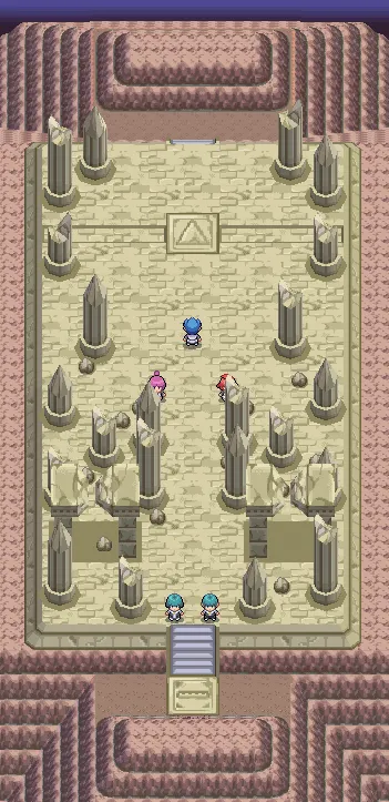 Columnas Lanza en Pokémon Platino