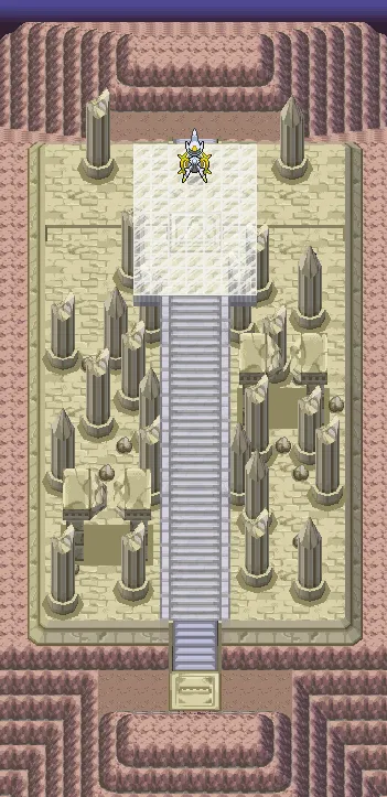 Sala del Origen en Pokémon Diamante y Pokémon Perla