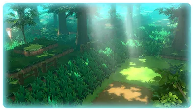 Bosque Verde en Pokémon: Let's Go, Pikachu! y Pokémon: Let's Go, Eevee!