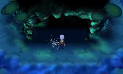 Caverna Abisal en Pokémon Rubí Omega y Pokémon Zafiro Alfa