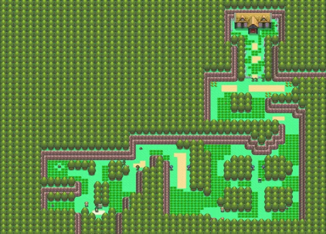 Bosque Vetusto en Pokémon Diamante y Pokémon Perla
