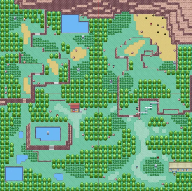 Zona Safari en Pokémon Rubí y Pokémon Zafiro