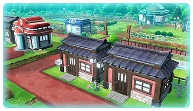 Ciudad Fucsia en Pokémon: Let's Go, Pikachu! y Pokémon: Let's Go, Eevee!