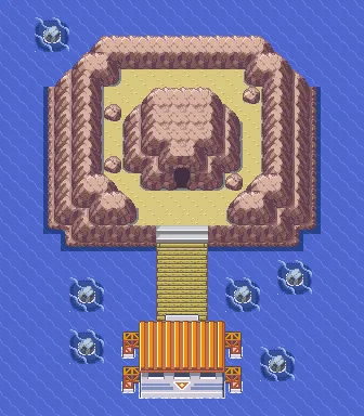 Roca Ombligo en Pokémon Esmeralda