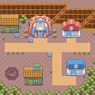 Pueblo Pardal en Pokémon Esmeralda