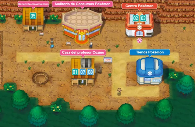 Pueblo Pardal en Pokémon Rubí Omega y Pokémon Zafiro Alfa