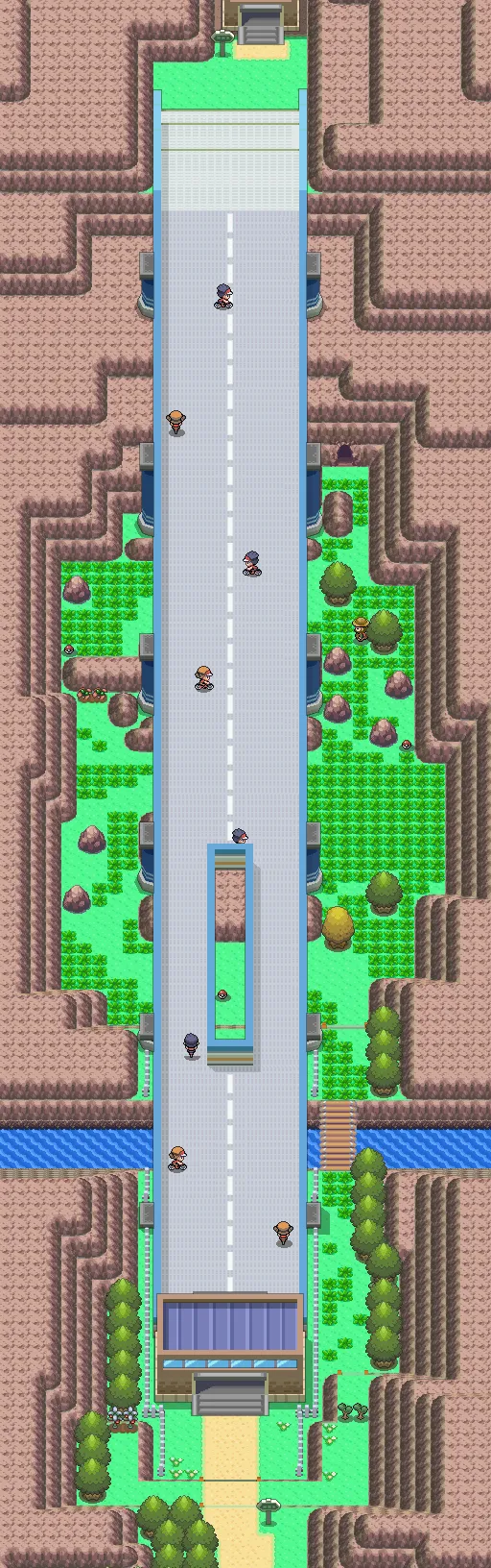 Ruta 206 en Pokémon Diamante y Pokémon Perla