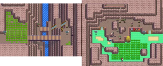 Ruta 211 en Pokémon Platino