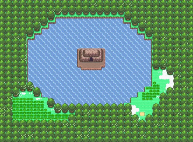 Lago Veraz en Pokémon Platino